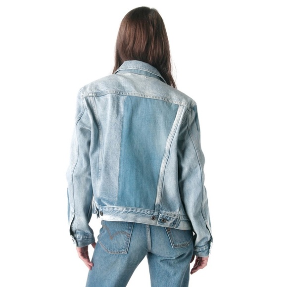 NWT Levi's Made & Crafted Patchwork Denim Jacket - Picture 15 of 16